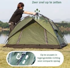 Sens Design Pop Up Tent - Tent - 2-3 Personen -Beste Kampeer Winkel 1200x1161 2