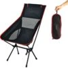 Lopoleis® Campingstoel – Campingstoel Opvouwbaar – Visstoel – Vouwstoel – Strandstoel – Inklapbaar – Lichtgewicht – Outdoor Stoel - Hoge Rugleuning -Beste Kampeer Winkel 1200x1168