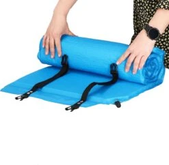 Springos Slaapmat | Zelfopblazend | 186 Cm | Inclusief Hoes & Hoofdkussen | Lichtblauw -Beste Kampeer Winkel 1200x1176 10