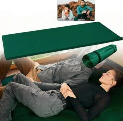 HikeMeister- Slaapmat - 200x 66 X 10 Cm - Zelfopblazend - 1 Persoons - Groen -Beste Kampeer Winkel 1200x1176 12