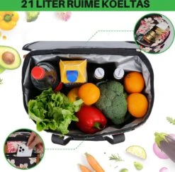 Brisby 4 Laags Geïsoleerde Koeltas - Boodschappentas 21 Liter - Bloemetjes -Beste Kampeer Winkel 1200x1180 2