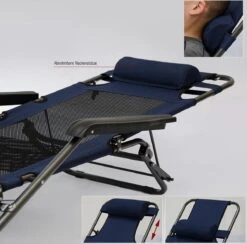 Ligstoel 180x60cm - Opvouwbaar Campingstoel Ligbed Strandstoel Tuinstoel Vouwligstoel Blauw -Beste Kampeer Winkel 1200x1184 1