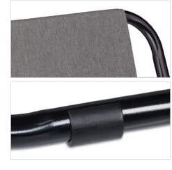 Relaxdays Campingstoel Inklapbaar Set Van 2 - Klapstoel 100 Kg - Visstoel Met Armleuningen - Grijs -Beste Kampeer Winkel 1200x1186 1