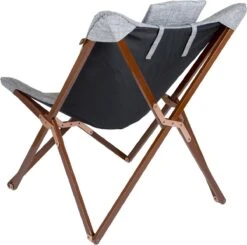 Bo-Camp - Urban Outdoor - Relaxstoel - Bloomsbury - L - Oxford Polyester - Grijs -Beste Kampeer Winkel 1200x1189 1