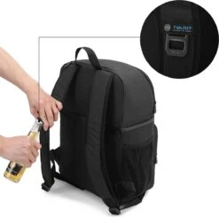 Koeltas Rugzak (28L) - Geschikt Voor 16 Blikjes - Lunchtas Voor Dames En Heren - Zwart -Beste Kampeer Winkel 1200x1190 3