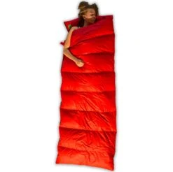 LOWLAND OUTDOOR® Donzen Slaapzak - Companion Economy - 210x80 Cm - Rood -Beste Kampeer Winkel 1200x1196 4