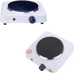 Benson Kookplaat - Enkel - Wit - 1000W -Beste Kampeer Winkel 1200x1197 5