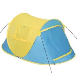 Pop Up Tent Waterkolom 1500 Mm/Cm² - Blauw - 2 Persoons 11 Pop Up Tent Waterkolom 1500 Mm/Cm² - Blauw - 2 Persoons -Beste Kampeer Winkel 1200x1200 1021