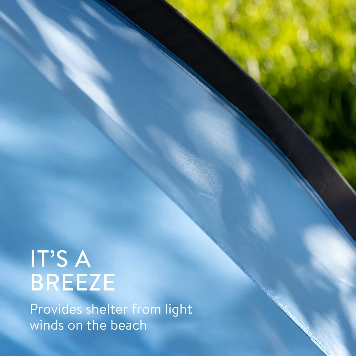 Navaris Windscherm Voor Het Strand - Zon- En Windbescherming Voor Drie Personen - Pop-up Speeltent Met UV- Bescherming - Beach Shelter Met Draagtas 6 Navaris Windscherm Voor Het Strand - Zon- En Windbescherming Voor Drie Personen - Pop-up Speeltent Met UV- Bescherming - Beach Shelter Met Draagtas - Afbeelding 4