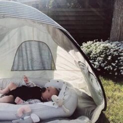 Deryan Luxe Pop Up Strandtent - Anti-UV 50+ - Cream -Beste Kampeer Winkel 1200x1200 1053