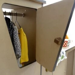 Camper Keuken MDF - Linkerkant EU - Inclusief Kledingstang + Wijnrek - Onbewerkt - Inbouw Kasten Inrichting Kampeerauto Caravan -Beste Kampeer Winkel 1200x1200 115