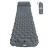 AirFeel Opblaasbaar Slaapmatje - Ingebouwde Pomp En Kussen - Lichtgewicht - 196 X 60 X 6cm - Gray -Beste Kampeer Winkel 1200x1200 1187