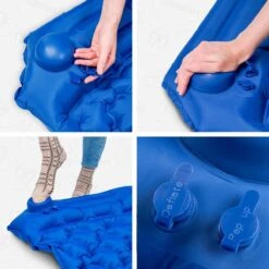 TRVLMORE Slaapmat - Zelfopblazend - 1 Persoons - Ingebouwde Pomp En Kussen - Blauw -Beste Kampeer Winkel 1200x1200 1216