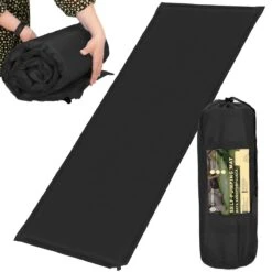 Springos Slaapmat | Zelfopblazend | 180 Cm | Inclusief Hoes | Zwart -Beste Kampeer Winkel 1200x1200 1224
