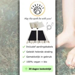 Earthle Volledige Earthing Tweepersoons Aardingsset - 2x Slaapmat + 2x Kussensloop - Aardingsmat - Aarden - Earthing Mat - Aarding - Grounding Mat - Kussensloop - Aardingskussensloop - Combo Deal -Beste Kampeer Winkel 1200x1200 1265