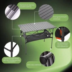 Campingtafel Inklapbaar En Opvouwbaar - Kampeertafel - Lichtgewicht Hittebestendig -Beste Kampeer Winkel 1200x1200 132
