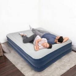 LifeGoods Luchtbed - 2 Persoons - Met Ingebouwde Pomp - Incl. Draagtas En Reparatiekit -Beste Kampeer Winkel 1200x1200 1334