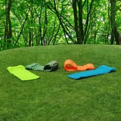 LVNRIDS Isomat, Zelfopblazend, Ultralicht, Luchtmatras, Camping, Zelfopblaasbaar, Opblaasbaar Matras, 3,9 Inch Dik, Met Voetperspomp En Kussen, Voor Camping, Reizen, Outdoor, Wandelen, Strand, Oranje -Beste Kampeer Winkel 1200x1200 1360