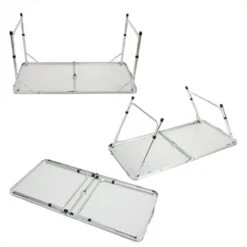 Casaria Campingtafel – Inklapbaar Verstelbaar - 120x60x70 Cm Grijs -Beste Kampeer Winkel 1200x1200 139