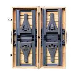 Merkloos Deuba Picknicktafel Campingtafel - Opvouwbaar Voor 4 Personen - Hout En Aluminium -Beste Kampeer Winkel 1200x1200 160