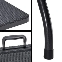 Casaria Tuintafel Opvouwbaar – Met Draaggreep 180x75 Cm – Zwart -Beste Kampeer Winkel 1200x1200 165