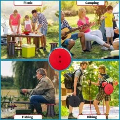 Kampeerkruk - Uitschuifbare Kruk - Rood/Zwart- Tot 120 Kg - Travel Stool - Opvouwbare Campingkruk - Inklapbaar Krukje - Telescopische Kruk - Camping - Outdoor 17 Kampeerkruk - Uitschuifbare Kruk - Rood/Zwart- Tot 120 Kg - Travel Stool - Opvouwbare Campingkruk - Inklapbaar Krukje - Telescopische Kruk - Camping - Outdoor -Beste Kampeer Winkel 1200x1200 287