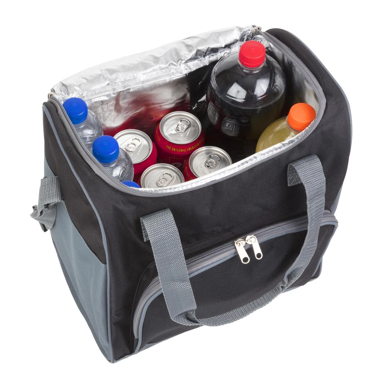 Basis Sterke Koeltas Set - 25 + 10 Liter - Lunchtas - Geïsoleerde Koeltassen - Picknicktas - Coolerbag - Zwart 9 Basis Sterke Koeltas Set - 25 + 10 Liter - Lunchtas - Geïsoleerde Koeltassen - Picknicktas - Coolerbag - Zwart - Afbeelding 7