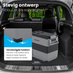 Auronic Elektrische Koelbox - 49.5L - Compressor - 12V En 240V - Grijs -Beste Kampeer Winkel 1200x1200 341