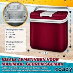 Koelbox 24L Met ECO Modus Voor Auto & Camping - Frigobox Elektrisch 24 Liter Met 12v 230 Volt - Verkoelt En Verwamt - MiniBar - Mini Koelkast -Beste Kampeer Winkel 1200x1200 376