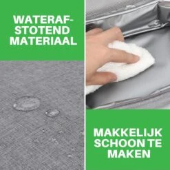 Brisby 4 Laags Geïsoleerde Koeltas - Lunchtas 1.5 Liter - Lichtgrijs -Beste Kampeer Winkel 1200x1200 405