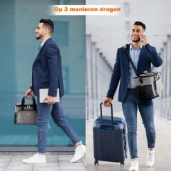 Lunchtas - Koeltas Voor Dames En Heren - Cool Bag - 4 Laags Geïsoleerde Koeltas - Kleine Cooler - Lunch Box - Lunchtas 15 Liter -Beste Kampeer Winkel 1200x1200 454