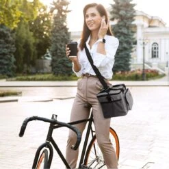 Packaway 4 Laags Geïsoleerde Koeltas - Lunchtas 15 Liter - Grijs -Beste Kampeer Winkel 1200x1200 464