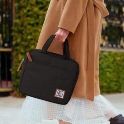 Brisby 4 Laags Geïsoleerde Koeltas - Lunchtas 4 Liter - Zwart -Beste Kampeer Winkel 1200x1200 473