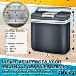Koelbox 24L Met ECO Modus Voor Auto & Camping - Frigobox Elektrisch 24 Liter Met 12v 230 Volt - Verkoelt En Verwamt - MiniBar - Mini Koelkast 13 Koelbox 24L Met ECO Modus Voor Auto & Camping - Frigobox Elektrisch 24 Liter Met 12v 230 Volt - Verkoelt En Verwamt - MiniBar - Mini Koelkast -Beste Kampeer Winkel 1200x1200 522