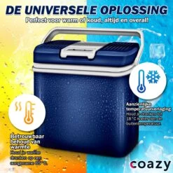 Coazy Koelbox 24L Elektrisch 12v 230 Volt - Met ECO Modus Voor Auto & Camping - Elektrische Frigobox Klein - Verkoelt En Verwarmt - Eco Modus - MiniBar - Electrische Mini Koelkast 12 Coazy Koelbox 24L Elektrisch 12v 230 Volt - Met ECO Modus Voor Auto & Camping - Elektrische Frigobox Klein - Verkoelt En Verwarmt - Eco Modus - MiniBar - Electrische Mini Koelkast -Beste Kampeer Winkel 1200x1200 565