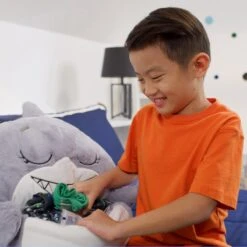 Mediashop Happy Nappers Kinderslaapzak - 2-in-1 Zachte Knuffel En Zomerslaapzak - Roze Eenhoorn Motief Voor Kinderen Van 3 Tot 6 Jaar -Beste Kampeer Winkel 1200x1200 626