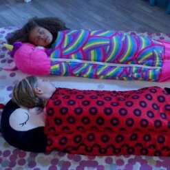 Mediashop Happy Nappers Kinderslaapzak - 2-in-1 Zachte Knuffel En Zomerslaapzak - Roze Eenhoorn Motief Voor Kinderen Van 3 Tot 6 Jaar -Beste Kampeer Winkel 1200x1200 628