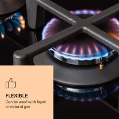 Illuminosa Domino Gaskookplaat 2-pits Sabaf Branders Glaskeramiek -Beste Kampeer Winkel 1200x1200 749