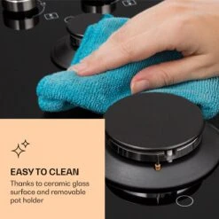 Illuminosa Domino Gaskookplaat 2-pits Sabaf Branders Glaskeramiek -Beste Kampeer Winkel 1200x1200 751