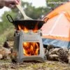 Innovagoods INKLAPBARE STALEN CAMPINGOVEN FLAMET - Camping Oven - Mini Oven - Camping Oventje - Oventje Camping - Mini Oven Vrijstaand - Mini Oventje -Beste Kampeer Winkel 1200x1200 760