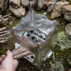 Innovagoods INKLAPBARE STALEN CAMPINGOVEN FLAMET - Camping Oven - Mini Oven - Camping Oventje - Oventje Camping - Mini Oven Vrijstaand - Mini Oventje 15 Innovagoods INKLAPBARE STALEN CAMPINGOVEN FLAMET - Camping Oven - Mini Oven - Camping Oventje - Oventje Camping - Mini Oven Vrijstaand - Mini Oventje -Beste Kampeer Winkel 1200x1200 763