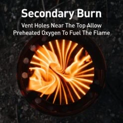 Solo Stove Lite Draagbare Kooktoestel. Geen Vloeibare Brandstof Nodig. Krachtige Efficiënte Houtverbranding En Weinig Rook. Voor 1-2 Personen, 304 Roestvrijstaal, Compact ⌀ 10,8 Cm, Hoogte 14,5 Cm, 255g. -Beste Kampeer Winkel 1200x1200 791