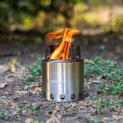 Solo Stove Lite Draagbare Kooktoestel. Geen Vloeibare Brandstof Nodig. Krachtige Efficiënte Houtverbranding En Weinig Rook. Voor 1-2 Personen, 304 Roestvrijstaal, Compact ⌀ 10,8 Cm, Hoogte 14,5 Cm, 255g. -Beste Kampeer Winkel 1200x1200 793
