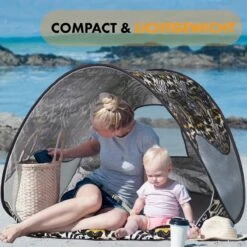 Deryan Luxe Pop Up Strandtent - Anti-UV 50+ - Zoo -Beste Kampeer Winkel 1200x1200 928