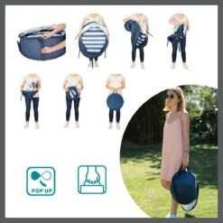 Babymoov Babyni Speelruimte & Extra Bedje Anti-UV FPS 50+ Marinière -Beste Kampeer Winkel 1200x1200 958