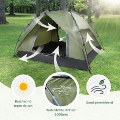 Sens Design Pop Up Tent - Tent - 2-3 Personen -Beste Kampeer Winkel 1200x1200 989