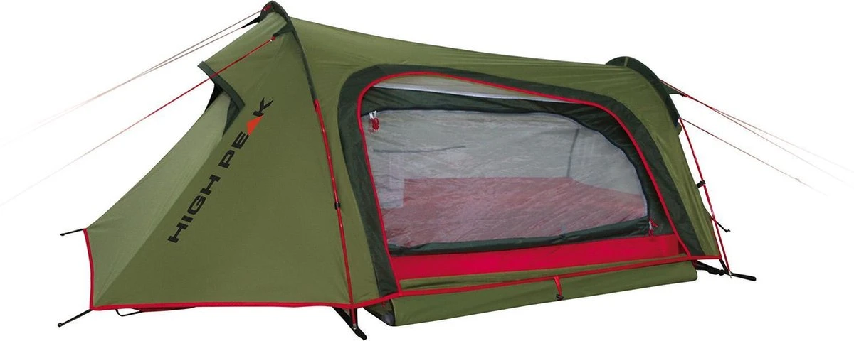 High Peak Sparrow 2 Tunneltent - Groen - 2 Persoons 3 High Peak Sparrow 2 Tunneltent - Groen - 2 Persoons