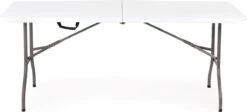 Inklapbare Tafel - Opklaptafel - 180x70x73,5 Cm - Wit -Beste Kampeer Winkel 1200x543