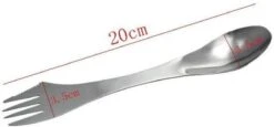 KELERINO. RVS Spork - Survival Outdoor Camping - Vork, Lepel & Mes - 3 Stuks -Beste Kampeer Winkel 1200x560 1
