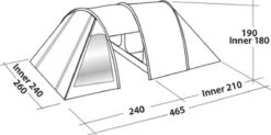 Easy Camp Tunneltent 4-persoons Galaxy 400 Staalgrijs En Blauw -Beste Kampeer Winkel 1200x598 1